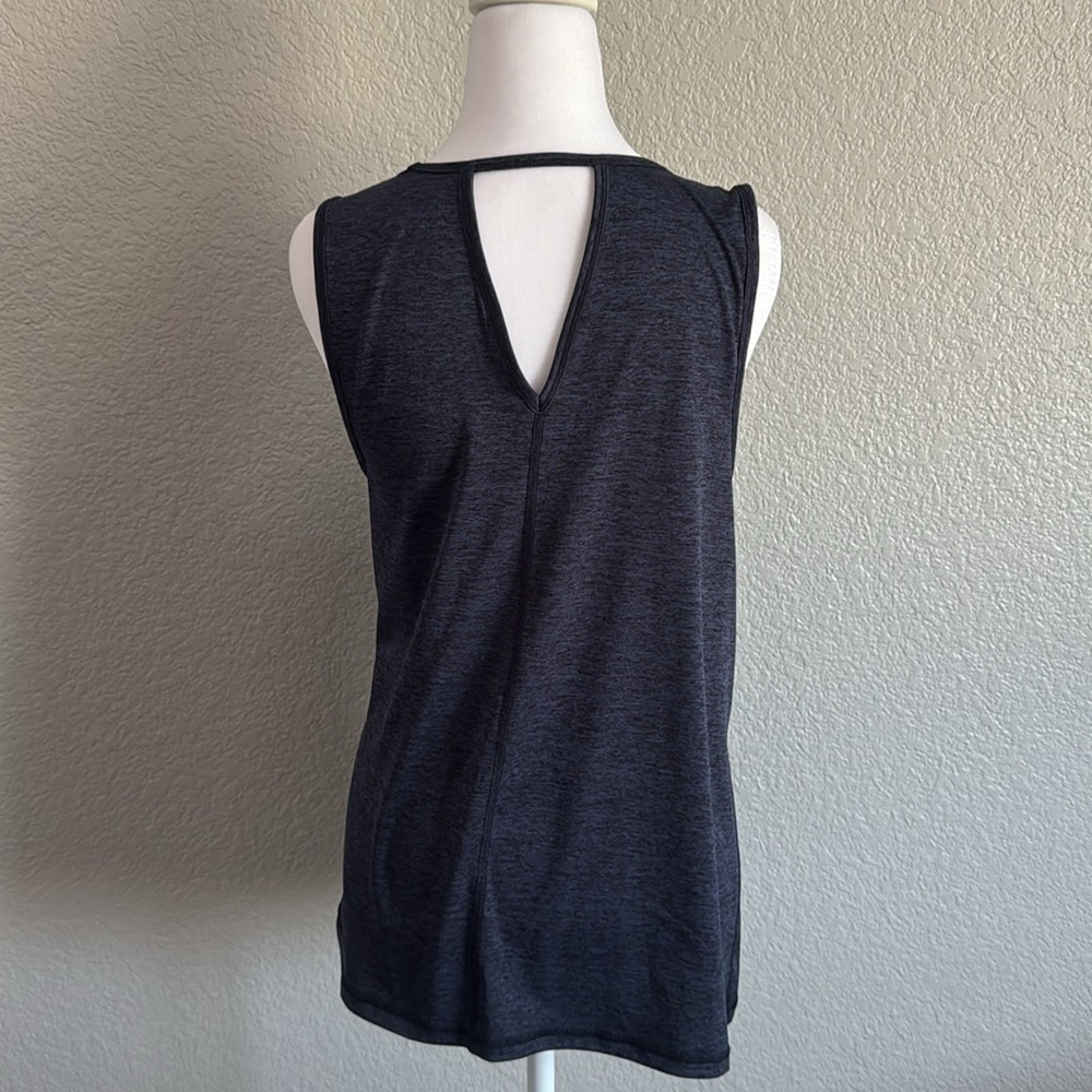 Ideology Charcoal Sleeveless Top size XL. - Picture 4 of 6